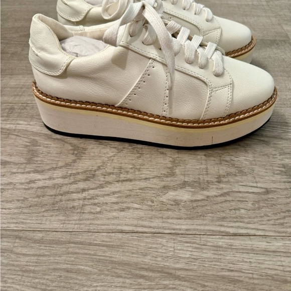 New Suzanne Platform Tennis Shoes 6 / White Y2K - Picture 1 of 12
